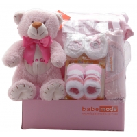 Baby Gift Basket Pink